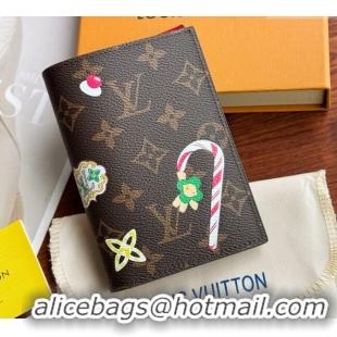 Good Product Louis Vuitton Vivienne Passport Cover 0312 Red 2025