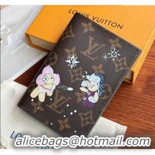 Luxury Discount Louis Vuitton Vivienne Passport Cover 0312 Blue 2025