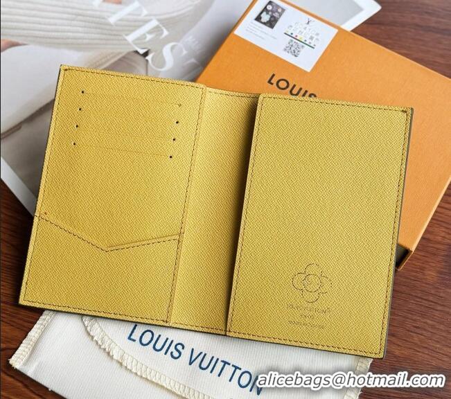 Good Product Louis Vuitton Vivienne Passport Cover 0312 Yellow 2025