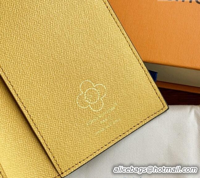 Good Product Louis Vuitton Vivienne Passport Cover 0312 Yellow 2025