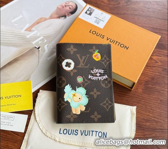 Good Product Louis Vuitton Vivienne Passport Cover 0312 Yellow 2025