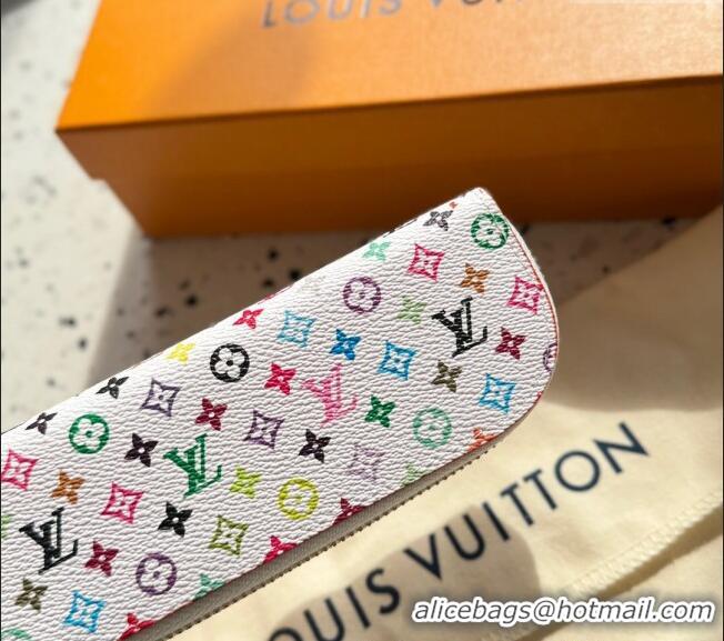 Well Crafted Louis Vuitton LV x TM Pencil Pouch Charlotte M12061 White/Multicolor 2025