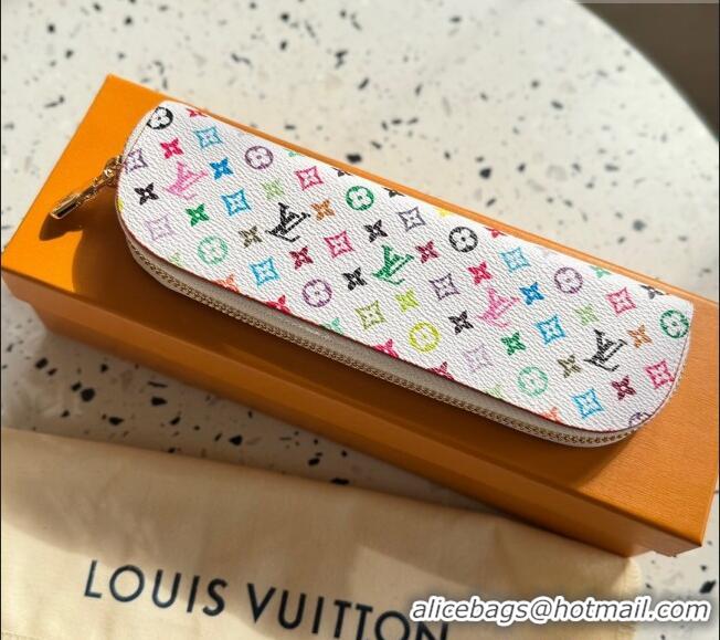 Well Crafted Louis Vuitton LV x TM Pencil Pouch Charlotte M12061 White/Multicolor 2025