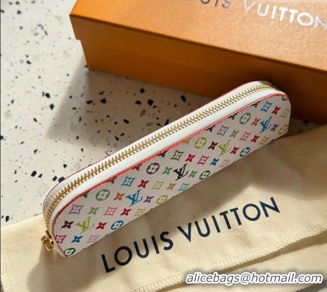 Well Crafted Louis Vuitton LV x TM Pencil Pouch Charlotte M12061 White/Multicolor 2025