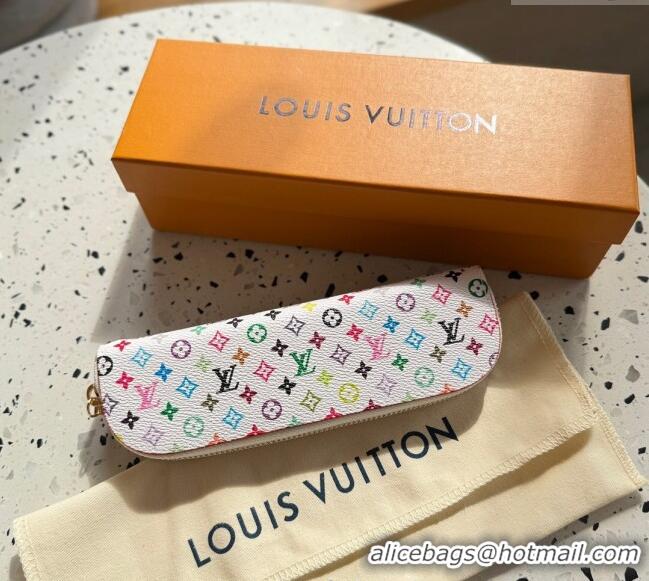 Well Crafted Louis Vuitton LV x TM Pencil Pouch Charlotte M12061 White/Multicolor 2025