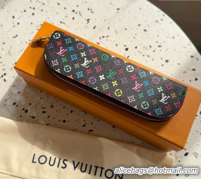 Top Quality Louis Vuitton LV x TM Pencil Pouch Charlotte M12061 Black/Multicolor 2025