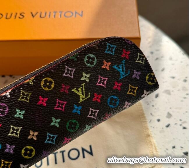 Top Quality Louis Vuitton LV x TM Pencil Pouch Charlotte M12061 Black/Multicolor 2025