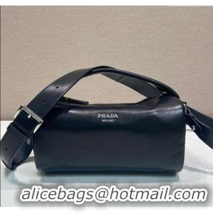 Famous Brand Prada Nappa leather shoulder bag 2VH188 Black 2025