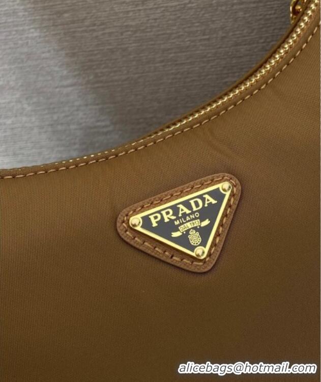 Unique Grade Prada Re-Edition 2005 Re-Nylon Bag 1BH204 Brandy Brown 2025