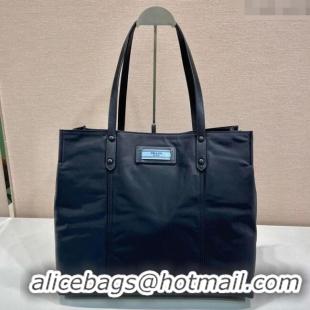 Top Quality Prada Nylon Tote Bag 1BG184 Black 2025