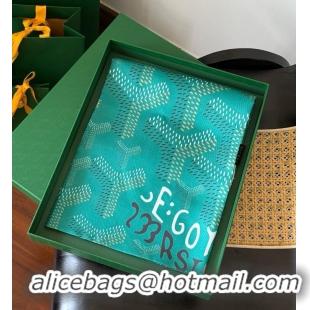 Famous Brand Goyard Silk Scarves GS871 Green