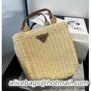 Best Price Prada Straw Bag PR5503 Beige 2025