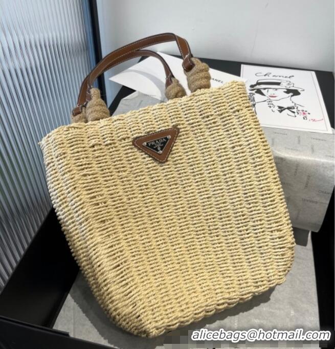 Best Price Prada Straw Bag PR5503 Beige 2025