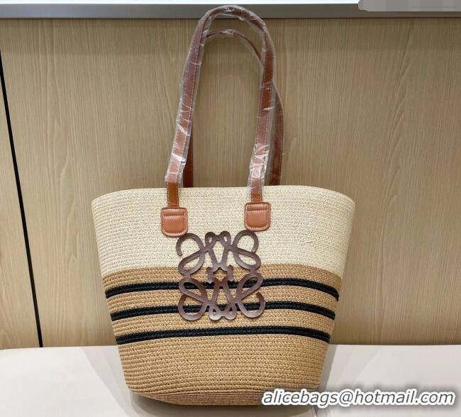 Grade Quality Loewe Straw Basket Bag 0312 Beige/Khaki 2025