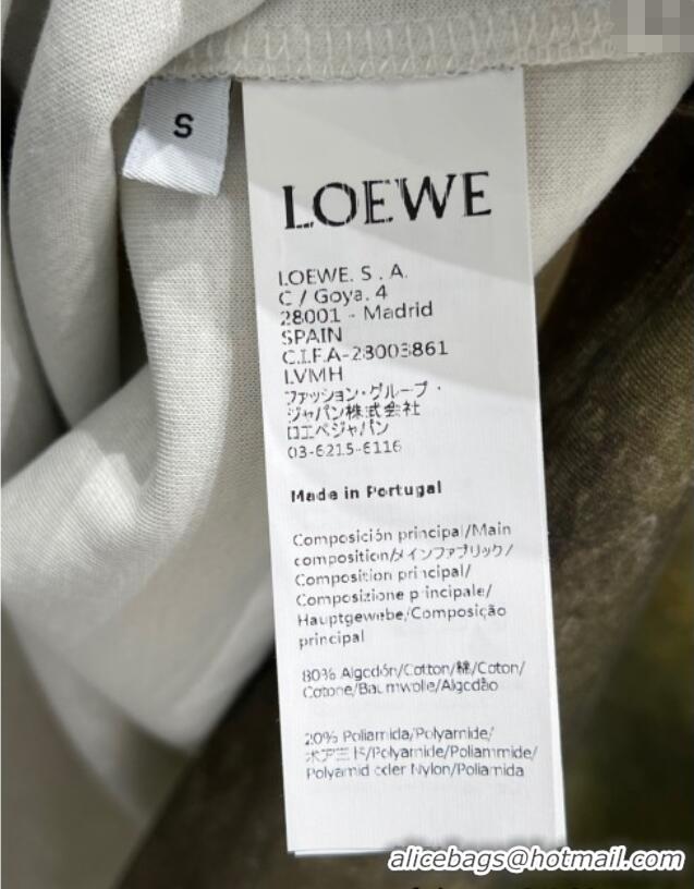 Top Quality Loewe Printed T-Shirt 1203 White 2024