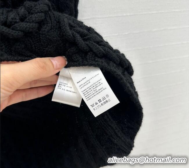 Affordable Price Loewe Knit Vest 1219 Black 2024