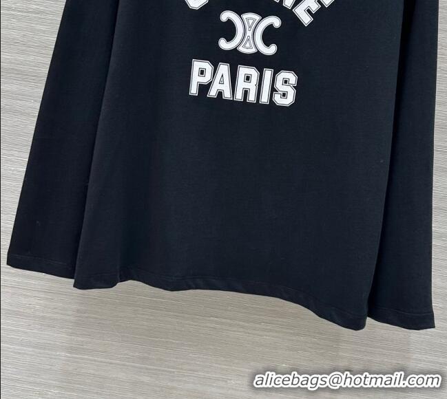 Reasonable Price Celine Long Sleeve T-Shirt 1203 Black 2024
