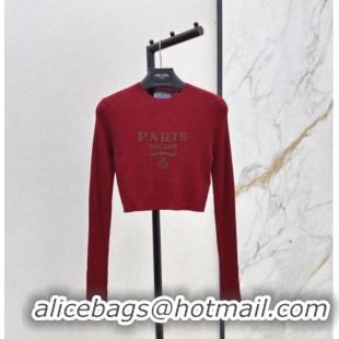 Buy Inexpensive Prada Short Sweater 1123 Red 2024