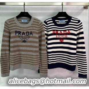 Buy Discount Prada Striped Sweater PA1123 2024