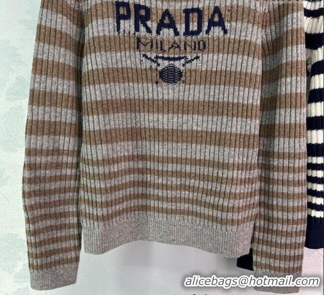 Buy Discount Prada Striped Sweater PA1123 2024