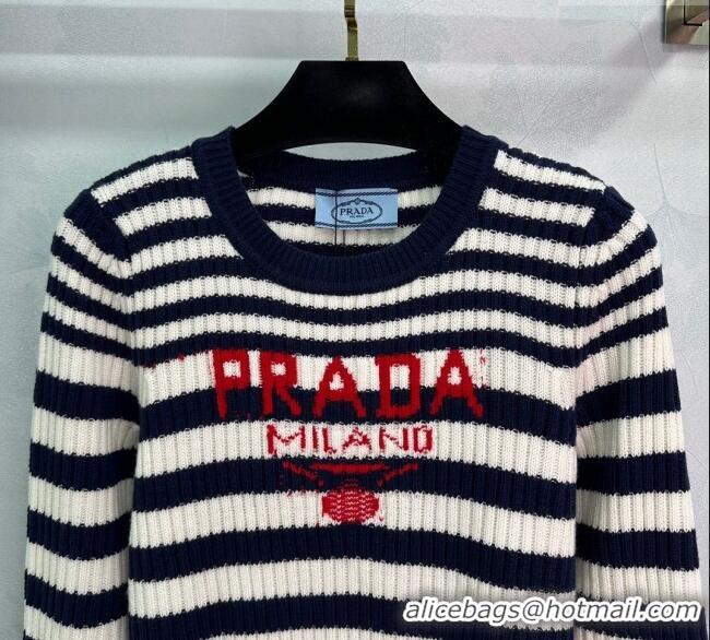 Buy Discount Prada Striped Sweater PA1123 2024