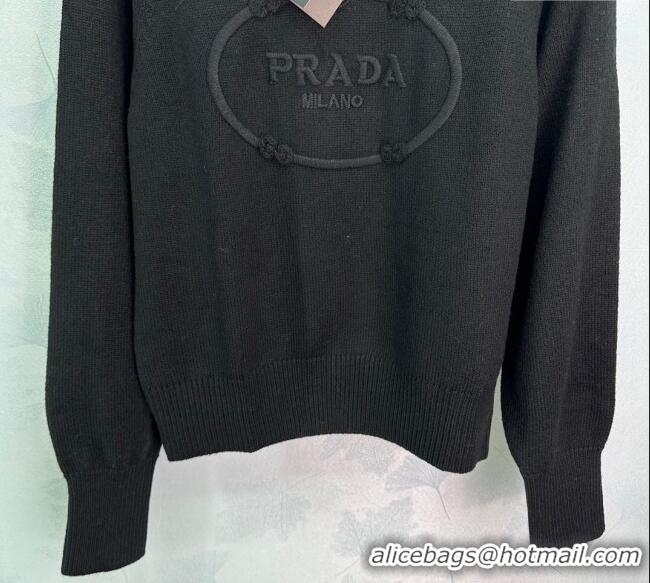 ​Top Grade Prada Sweater 1123 White/Black/Grey 2024