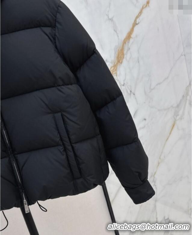 New Fashion Prada Down Jacket with Logo 1203 Black 2024