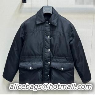 Traditional Specials Prada Nylon Down Jacket 121901 Black 2024