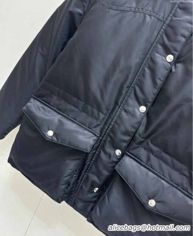 Traditional Specials Prada Nylon Down Jacket 121901 Black 2024