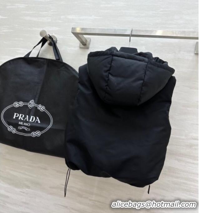 Affordable Price Prada Down Down Vest 0106 Black 2025