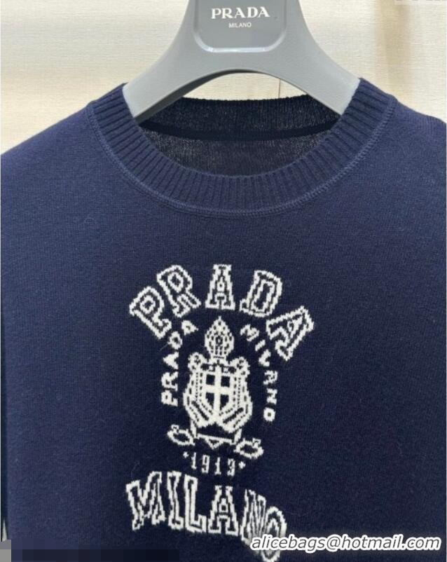 Good Taste Prada Sweater 0116 Deep Blue 2025