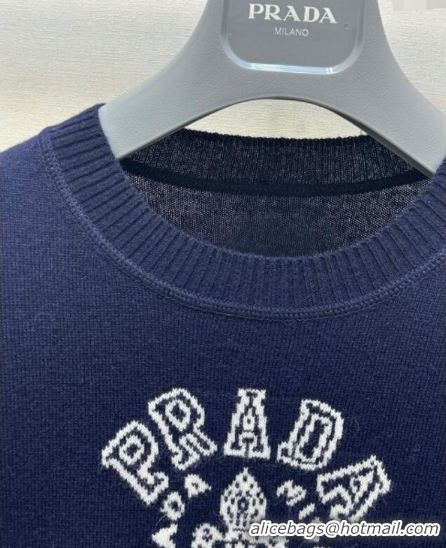 Good Taste Prada Sweater 0116 Deep Blue 2025