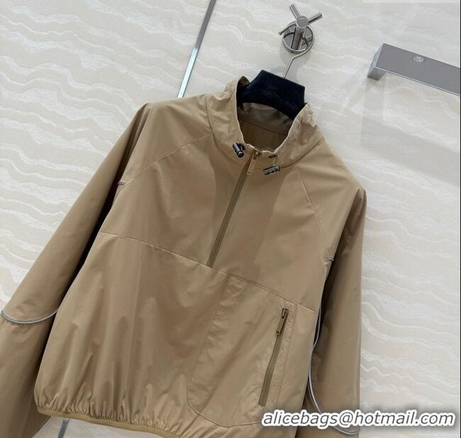 Promotional Prada Jacket and Shorts Set C030610 Beige 2025