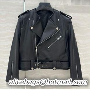 Unique Discount Prada Lambskin Jacket P031119 Black 2025