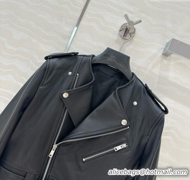 Unique Discount Prada Lambskin Jacket P031119 Black 2025