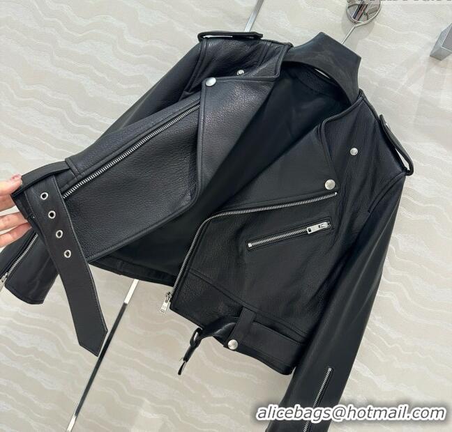 Unique Discount Prada Lambskin Jacket P031119 Black 2025