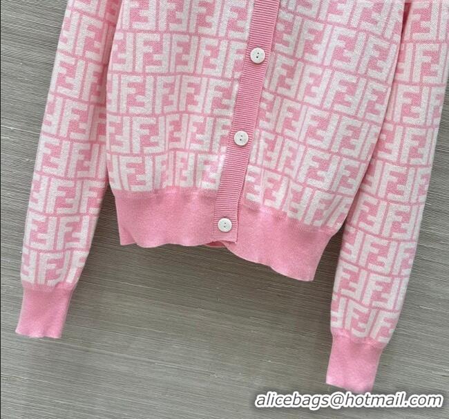 Reasonable Price Fendi FF Cardigan F21107 Pink 2025