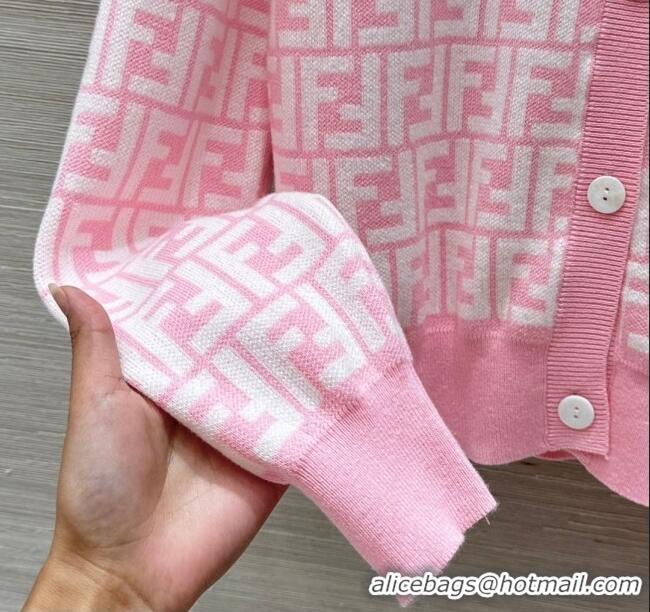 Reasonable Price Fendi FF Cardigan F21107 Pink 2025