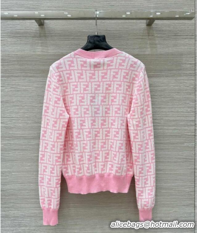 Reasonable Price Fendi FF Cardigan F21107 Pink 2025