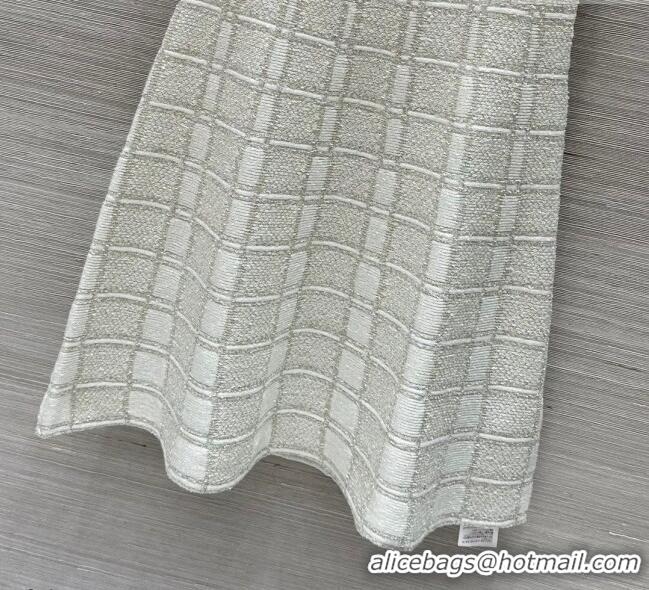 Luxury Cheap Gucci Wool Blend Dress 0116 White 2025