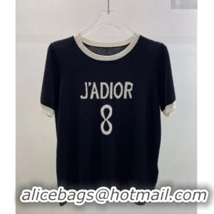 ​Fashion Inexpensive Dior Knit Wool Top 0214 Black 2025