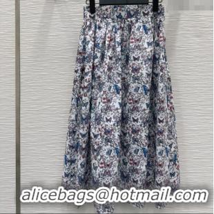Good Looking Dior Butterfly Print Skirt C030619 2025