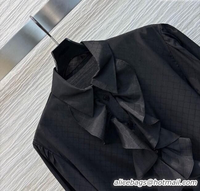 ​Top Quality Classic Chanel Shirt CH031127 Black 2025