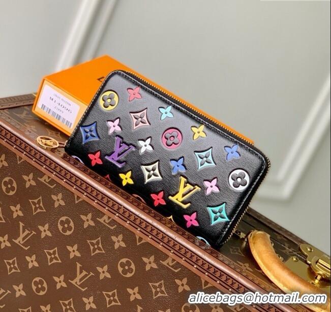 Best Quality Louis Vuitton LV x TM Zippy Wallet in Monogram Canvas M13992 Multicolored/Black 2025