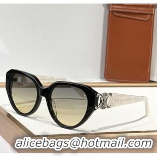 New Stylish Celine Sunglasses CL40523 Black/White 2025