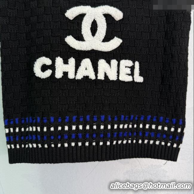 High Quality Promotional Chanel Knit Vest 0324 White/Black 2025