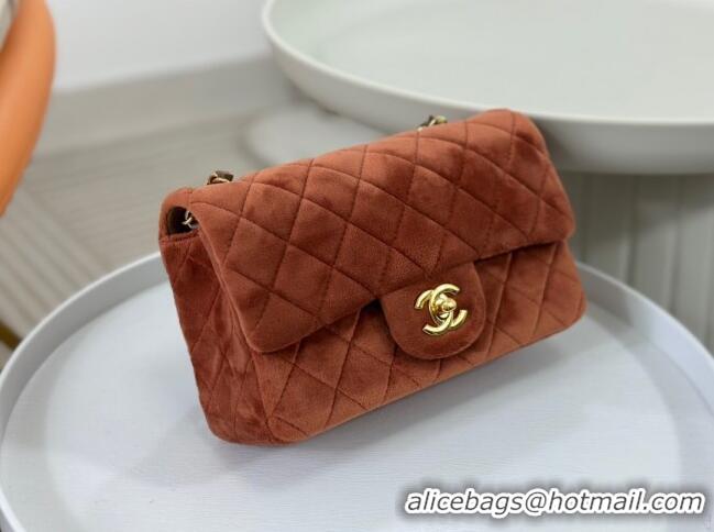 Reasonable Price Chanel Suede Classic Mini Flap Bag A01116 2025