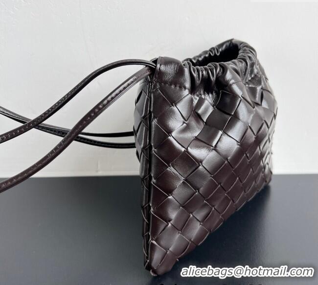 Trendy Design Bottega Veneta Small Dustbag in Intrecciato Leather 816987 Fondant Brown 2025