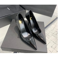 Best Product Saint Laurent Norma Pumps 10.5cm in Patent Leather Black 0225076