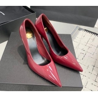 Durable Saint Laurent Norma Pumps 10.5cm in Patent Leather Red 0225078